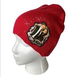 Disney High School Musical 3 Logo knit beanie hat cap size One Size EUC